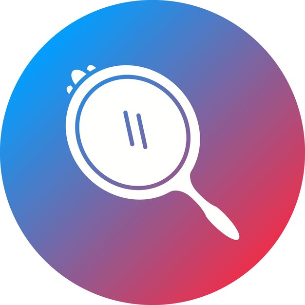 Hand Mirror icon vector image Can be used for Hygiene Routine
