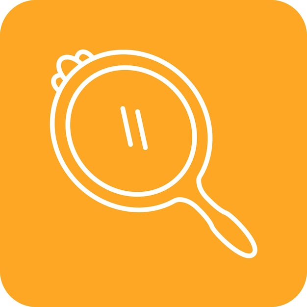 Hand Mirror icon vector image Can be used for Hygiene Routine