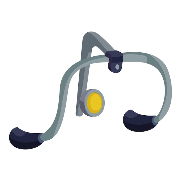 handlebar icon isometric illustration of handlebar vector icon for web design