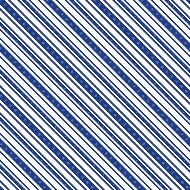 Hanukkah stars and dots striped vector surface repeat pattern background. Great for Hanukkah decor