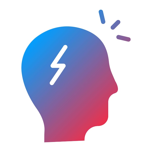 Headbutt icon vector image Can be used for Generation Gap