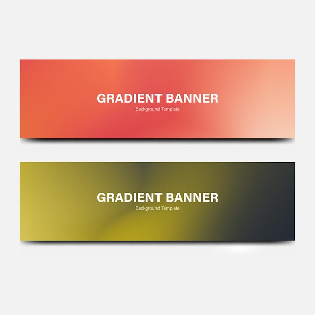 header banner abstract gradient background