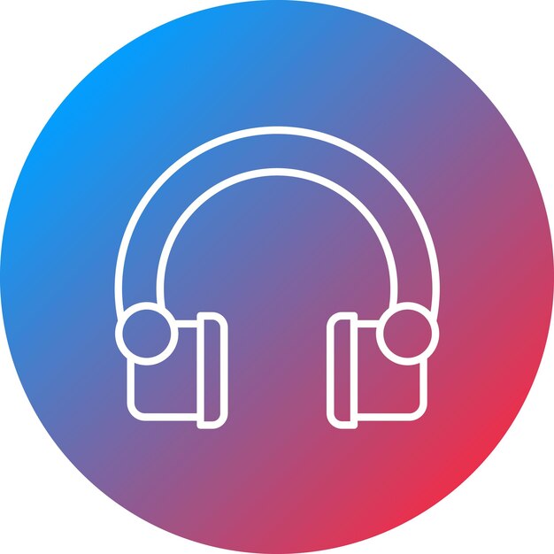 Headphone icon vector image Can be used for Communication and Media