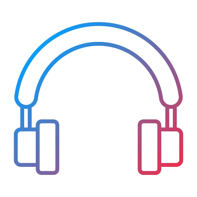 headphone icon vector image can be used for computer and hardware