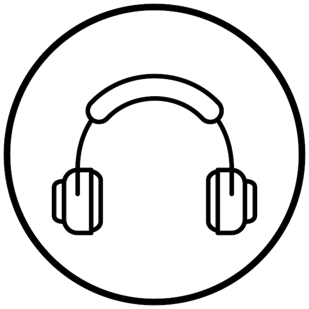 Headphones Icon Style