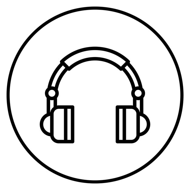Headphones icon vector image Can be used for Rock and Roll
