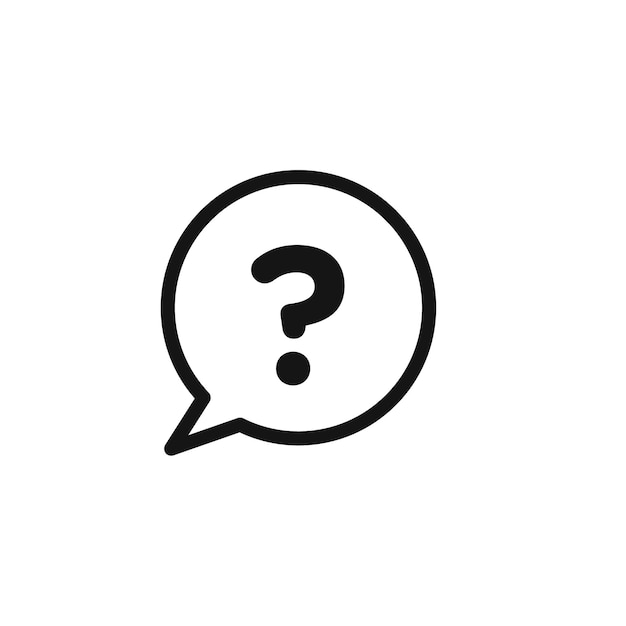 Help Question Mark Icon Ideal for FAQs and Support