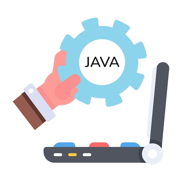 Heres a flat icon depicting gui designing