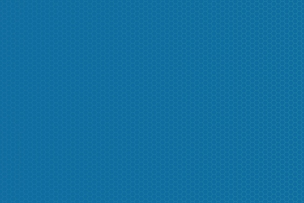 Hexagonal Blue Pattern