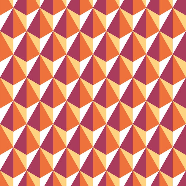 Hexagons seamless pattern