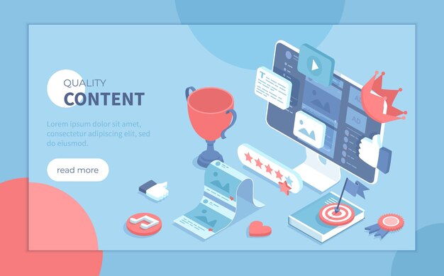 high quality content content marketing and optimization adding photos videos posts to the websit