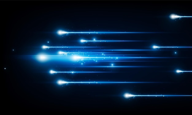 High speed concept Arrow Light out technology background Hitech communication concept innovation background vector design