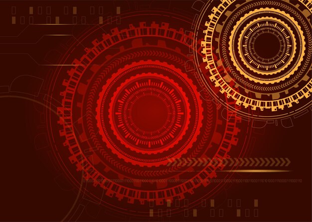 High tech digital technology network Abstract technology background hitech communication concept circuit board