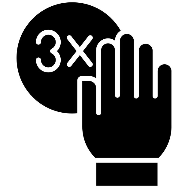 Hit vector icon Can be used for Volleyball iconset