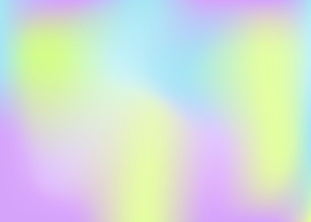Holografinen gradientti pastellin värinen moderni sateenkaaritausta Sateenkaaren abstrakti sumennus Monivärinen vektori st