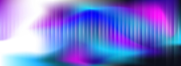 Holographic glass texture with gradient waves and iridescent glow abstract seamless background in