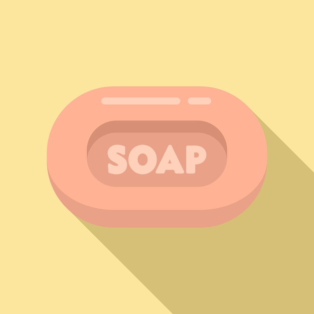 Home soap icon Flat illustration of Home soap vector icon for web design