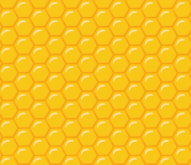 Honeycomb seamless pattern