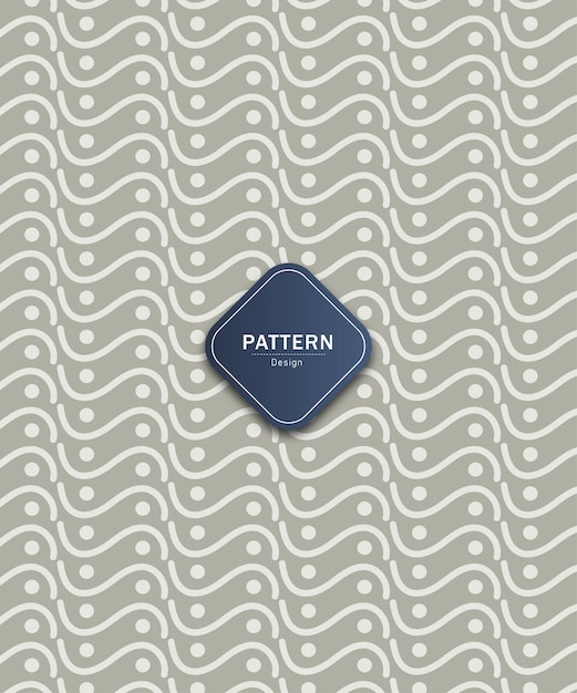 Horizontal line wavy pattern
