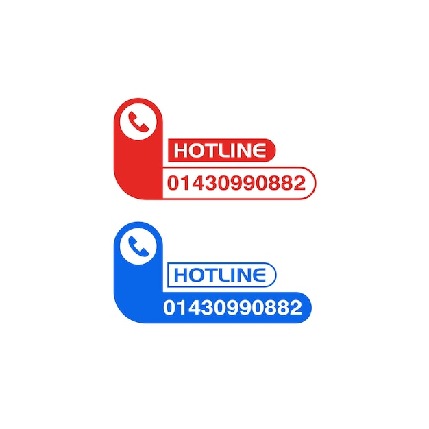 Hotline Phone Number Graphic