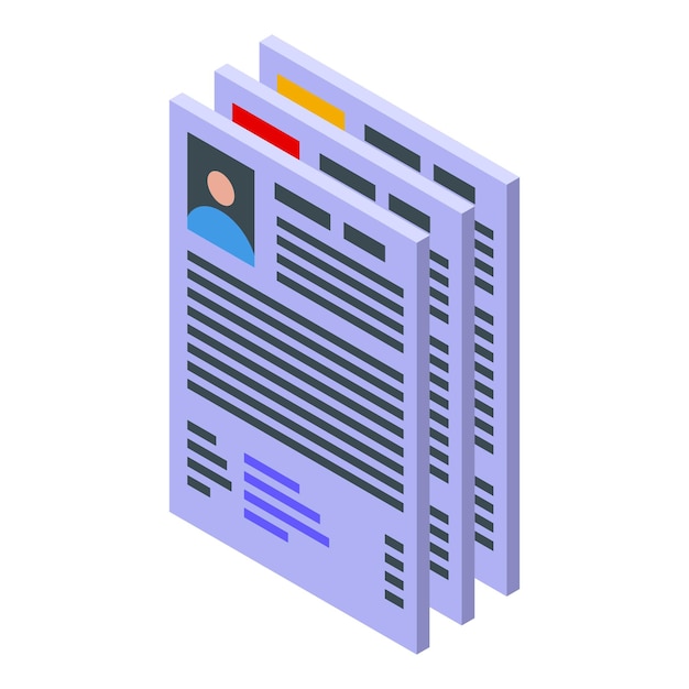 Hr manager holding curriculum vitae choosing candidate for job interview