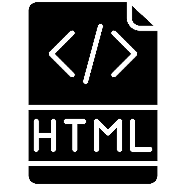 Html File Vector Illustration Style