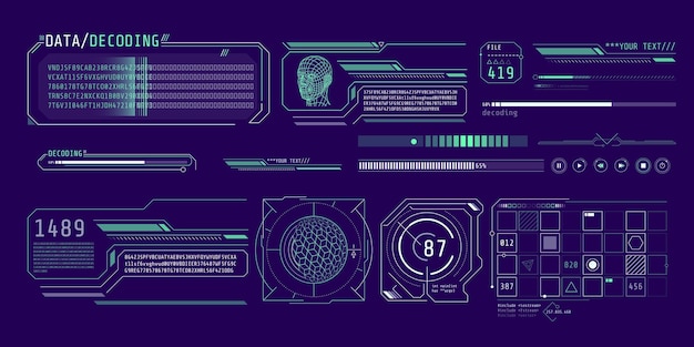 hud interface design for decoding big data