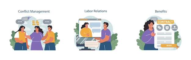 Human resources manager set hr agent competencies and professional