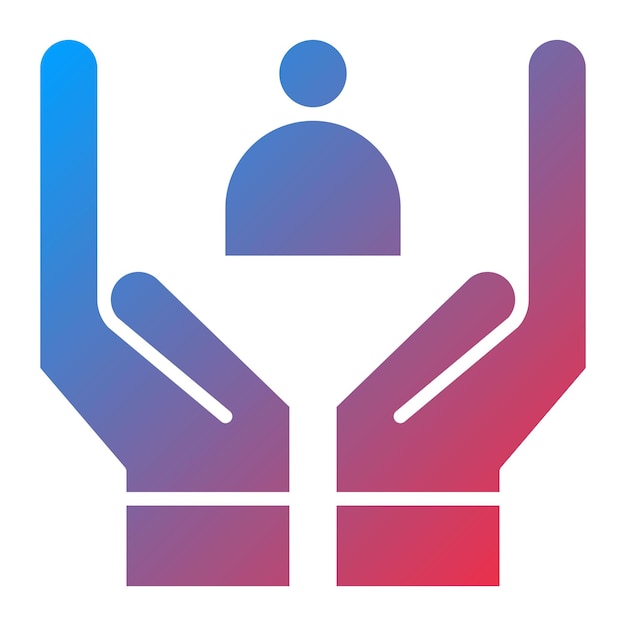Humanitarian Worker icon vector image Can be used for Women