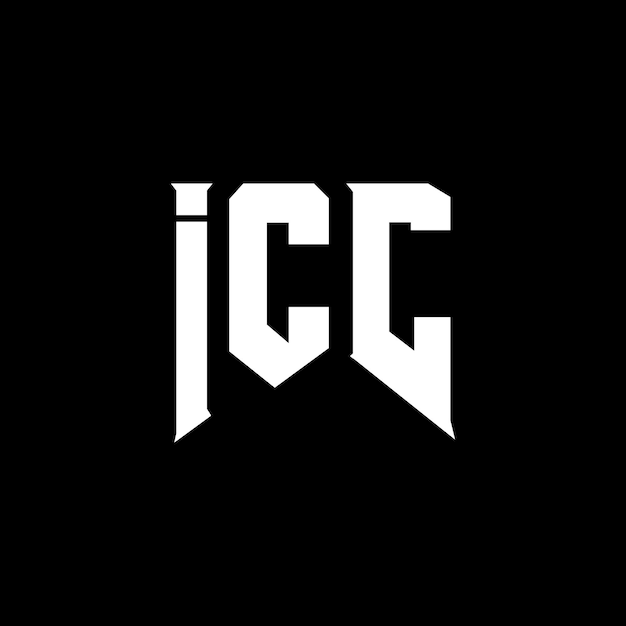 ICC letter logo design for technology company ICC logo design black and white color combination ICC logo ICC vector ICC design ICC icon ICC alphabet ICC typography logo design