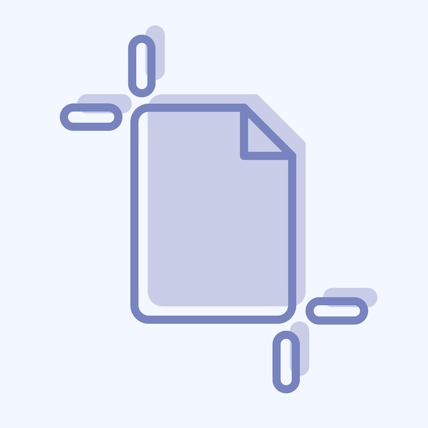 icon artboard related to graphic design tools symbol two tone style editable