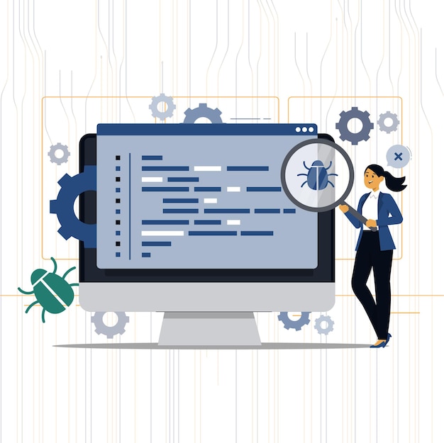 illustration internet data security cloud data mangement anti malware cyber security risk management
