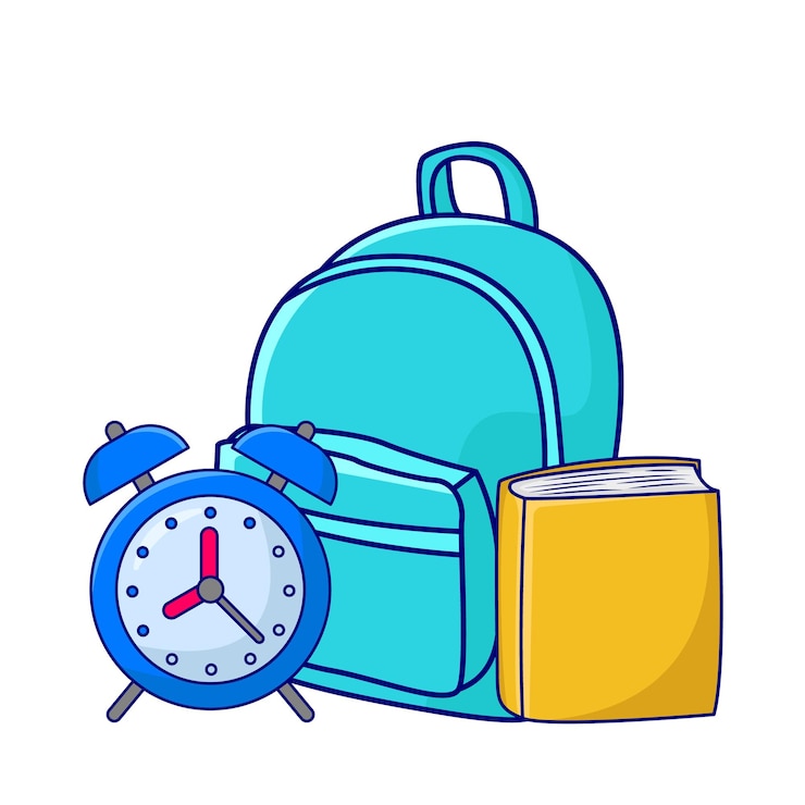 Vektori illustration of backpack