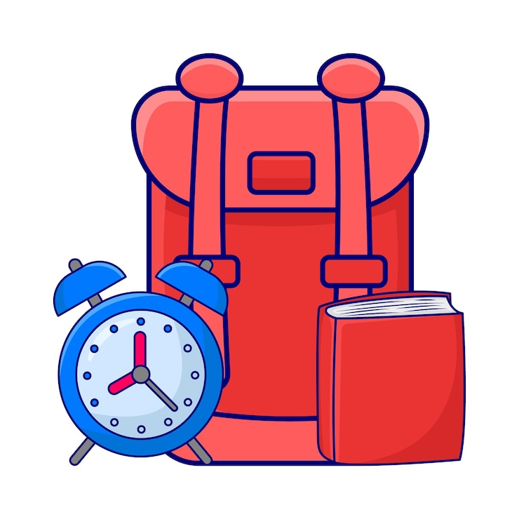Vektori illustration of backpack