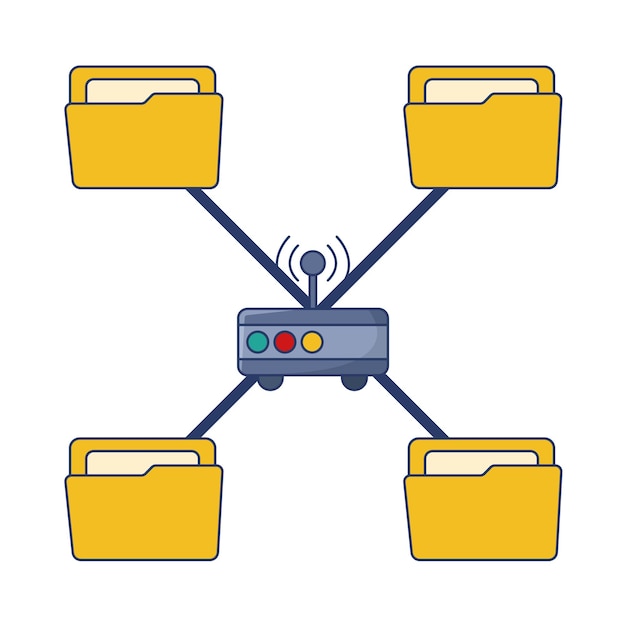 Illustration of network