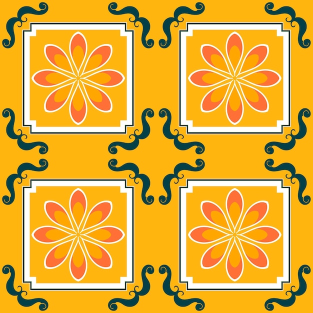 illustration of tiles textured pattern realistic ceramic set with pieces of rectangle facing tile