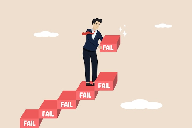 Improving self from failure builds ladder to success