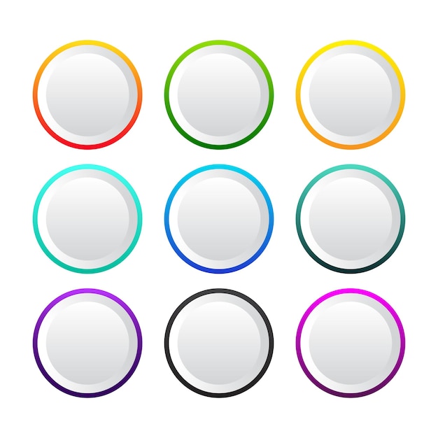 Infographic Buttons