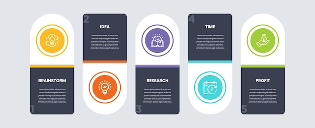 Infographic chart design for successful business and presentation You can use this for your desire