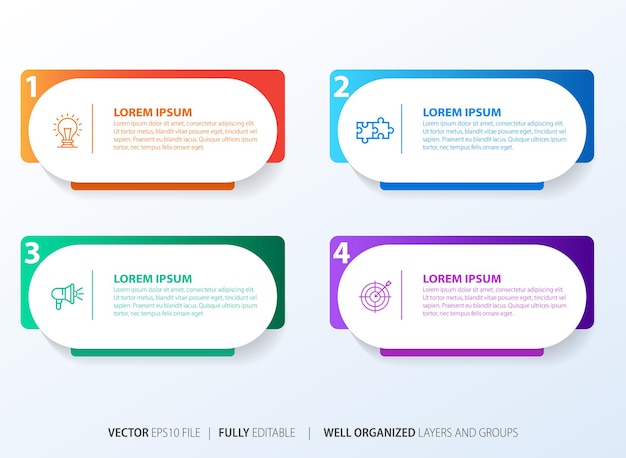 Infographic elements data visualization vector