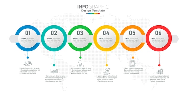 Infographic elements for content diagram flowchart steps parts timeline workflow chart