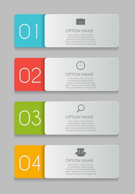 Infographic Templates for Business  Illustration
