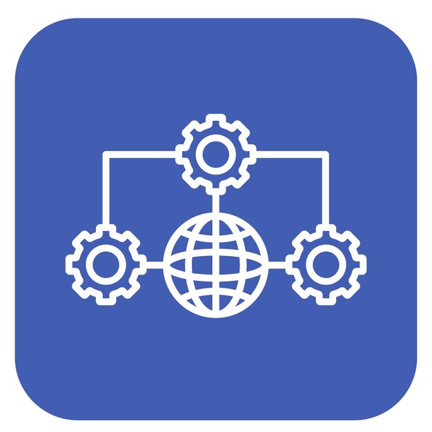 Infrastructure Vector Illustration