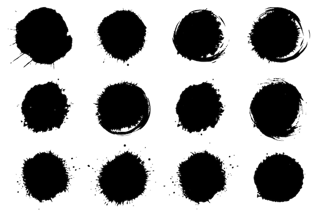 ink brush stroke collection