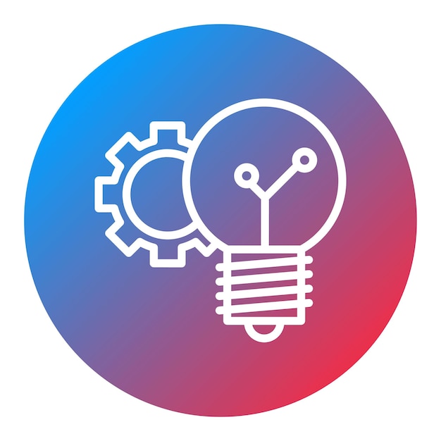 innovation icon vector image can be used for robotics