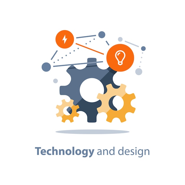 Innovative technology illustration