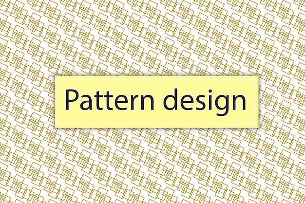 Innovative trendy pattern design