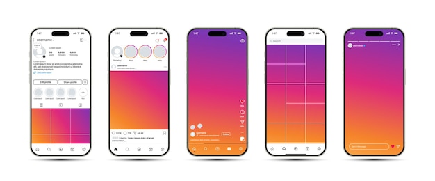 Instagram Mockup Templates