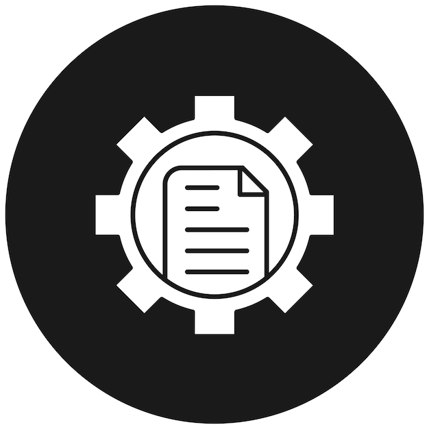 intelligent data vector icon can be used for data analytics iconset