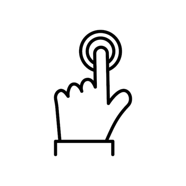 Interactive icon Flat fill set collection